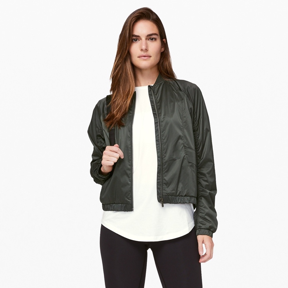 Lululemon bomber jacket